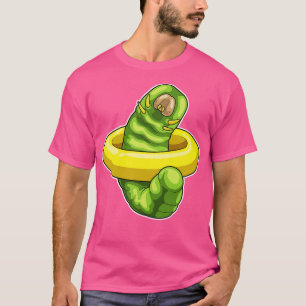 T-shirt La bouée de natation de la chenille