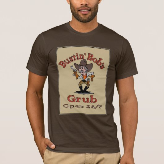T-shirt la bouffe de Bustin' Bob (Devant)