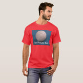 T-shirt La boule de bouton (Devant entier)