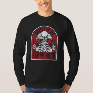 T-shirt La boxe est mon heure heureuse Thai Boxeur Kickbox