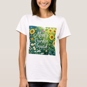 T-shirt La brigade des jardins de maman_Les tournesols Sil