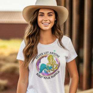 T-shirt La bulle de la sirène éclate