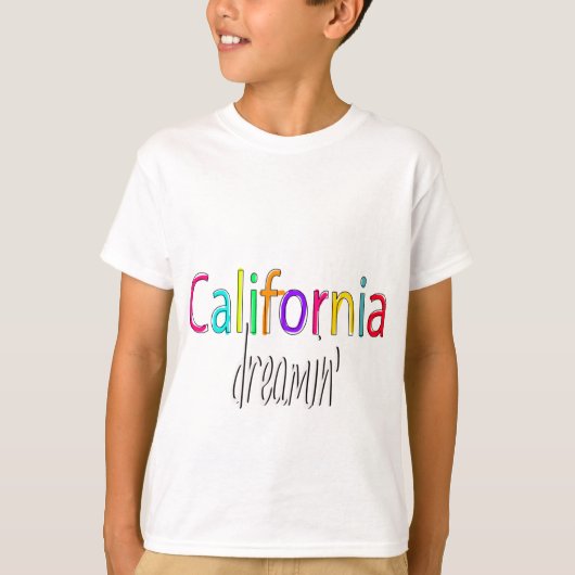 T-shirt La Californie Dreamin (Devant)