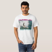 T-SHIRT LA CALIFORNIE ETATS-UNIS (Devant entier)