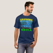 T-SHIRT LA CALIFORNIE INDICA (Devant entier)