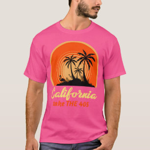 T-shirt La Californie Prend Le 405
