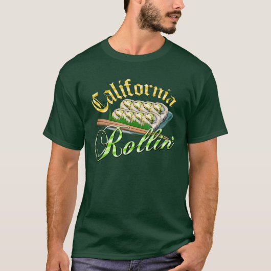 T-shirt La Californie Rollin (Devant)