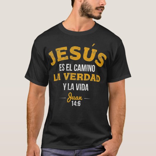 T-shirt La Camisa de Jesus en Espanol Christian Spanish (Devant)