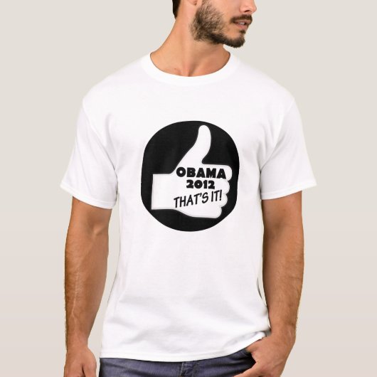 T-shirt La campagne d'Obama 2012 (Devant)