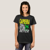 T-shirt La capoeira tout mieux (Devant entier)