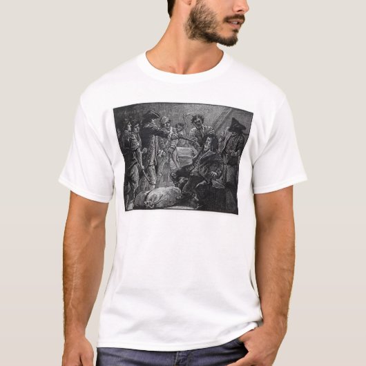T-shirt La capture du ton de Wolfe en 1798 (Devant)