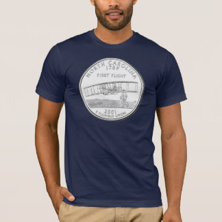 T-shirt La Caroline du Nord - obscurité