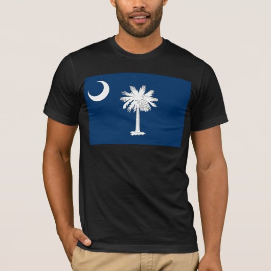 T-shirt La Caroline du Sud, Etats-Unis diminuent (Devant)