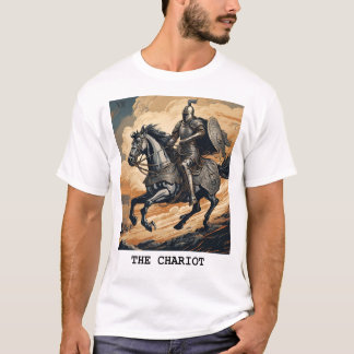 T-SHIRT LA CARTE CHARIOT-TAROT