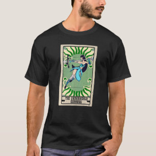 T-shirt La carte de tarot de déesse du monde souterrain Sh