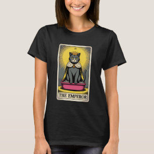 T-shirt La carte de tarot de l'Empereur Boîte à litière po