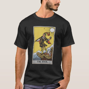 T-shirt La carte de tarot du Fou sorcière païenne Occult D
