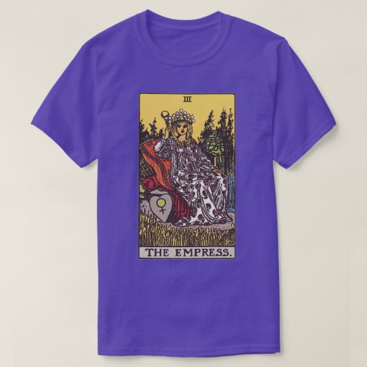 T-shirt La carte Empress Tarot (Design devant)