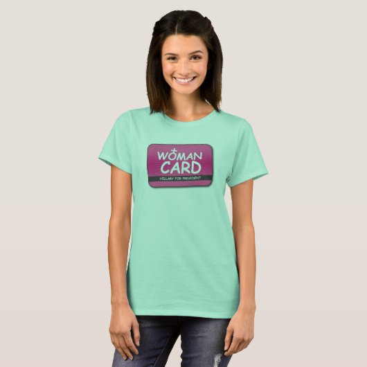 T-shirt La carte femme (Devant entier)
