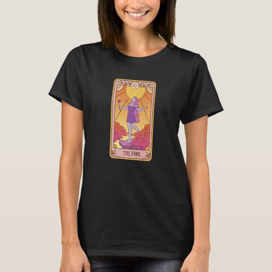 T-shirt La carte fou Tarot (Devant)