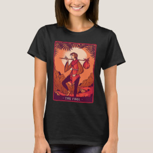 T-shirt La carte fou Tarot pour la musique occulte érotiqu