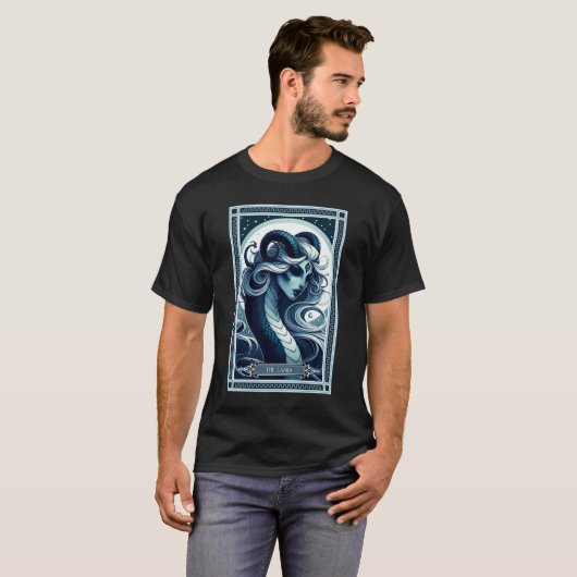 T-shirt La carte Lamia Tarot (Devant entier)
