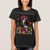 T-shirt La Catrina - Jour de la florale morte (Devant)