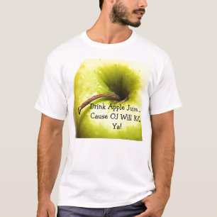 T-shirt La cause JO de jus de pomme de boissons… tuera Y