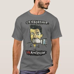 T-shirt La censure est américaine