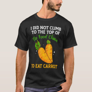 T-shirt La Chaîne Alimentaire A Carottes Carottes Légumes