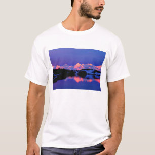 T-shirt La chaîne d'Alaska est adjacente au mont Denali,