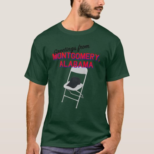 T-shirt La Chaise Montgomery Riverfront (Devant)