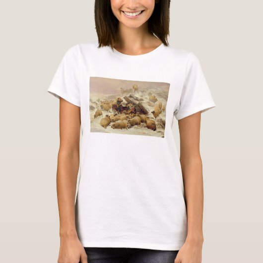 T-shirt La chaleur d'un dram de Wee (Devant)