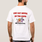 T-shirt La Chambre de chat sur la 20ème anniversaire (Dos)