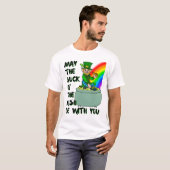 T-shirt La chance de la Saint Patrick irlandaise (Devant entier)