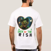 T-shirt La chance des Irlandais - Bal Shamrock chatoyant (Dos)