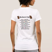 T-shirt La chanson de castor (Dos)