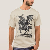 T-shirt La Charge de minuit d'Abigor (Devant)