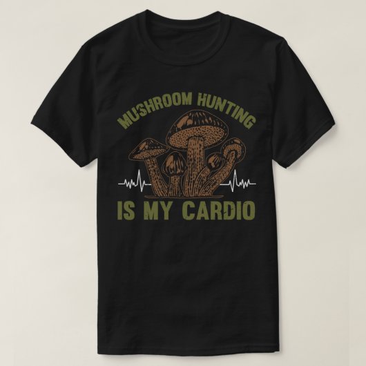 T-shirt La Chasse Aux Champignons Est Mon Studio (Design devant)