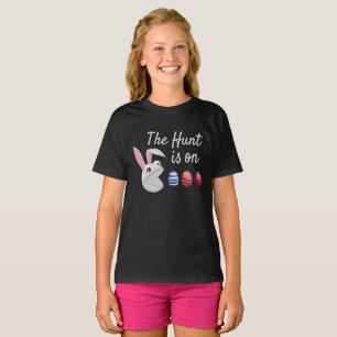 T-shirt La chasse aux œufs de Pâques est ouverte
