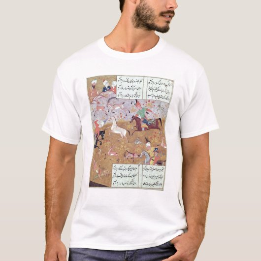 T-shirt La chasse royale (Devant)