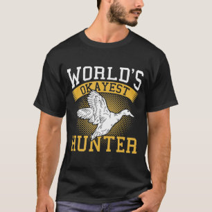T-shirt La chasse sarcastique au canard de Hunter le plus