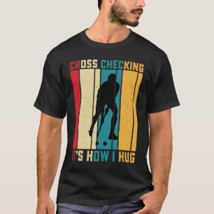 T-shirt La Chaussure De Hockey Drôle C'Est Comment Je Pass