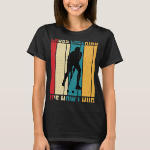 T-shirt La Chaussure De Hockey Drôle C'Est Comment Je Pass