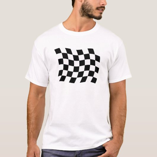 T-shirt La chemise à damier (Devant)