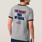 T-shirt La chemise avant d'équipe, version 1 (Dos)