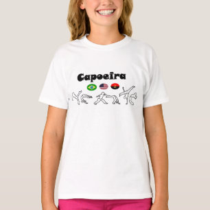 T-shirt la chemise badine l'art martial de capoeira