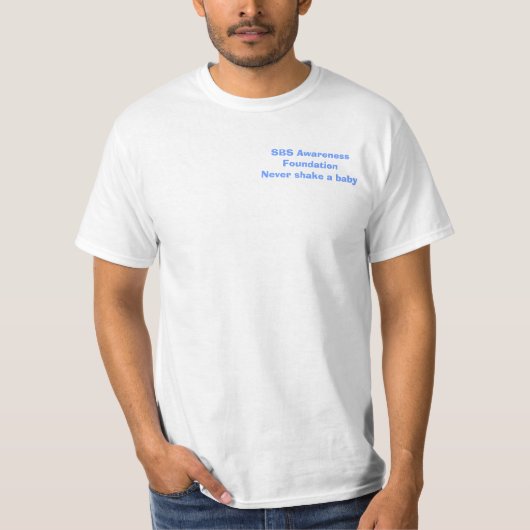 T-shirt La chemise blanche des hommes de base de (Devant)