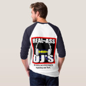 T-shirt la chemise bleu can DJ (Dos entier)