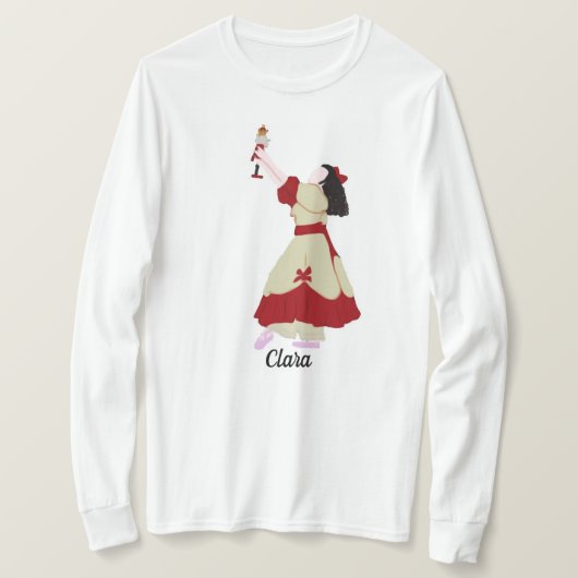 T-shirt La chemise de Clara de casse-noix (Design devant)
